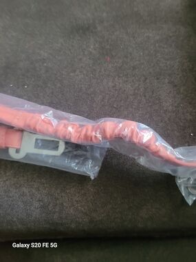 Pink Dog Leash with Cushioned Handle